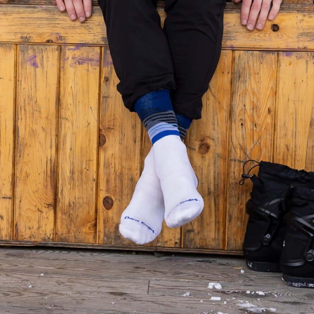 Men's Lillehammer Nordic Boot Lightweight Ski & Snowboard Socks