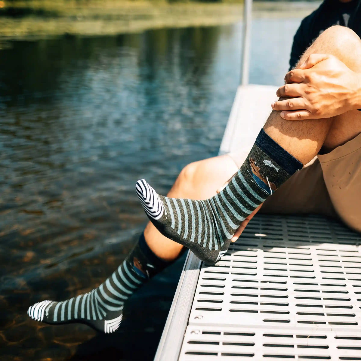Men's Animal Haus Crew Lightweight Lifestyle Socks
