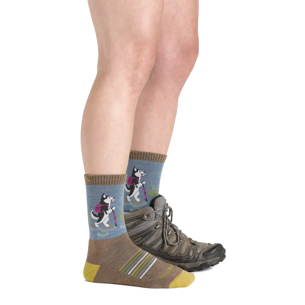 Men's and Women's Lightweight Micro Crew Hiking 2-Pack