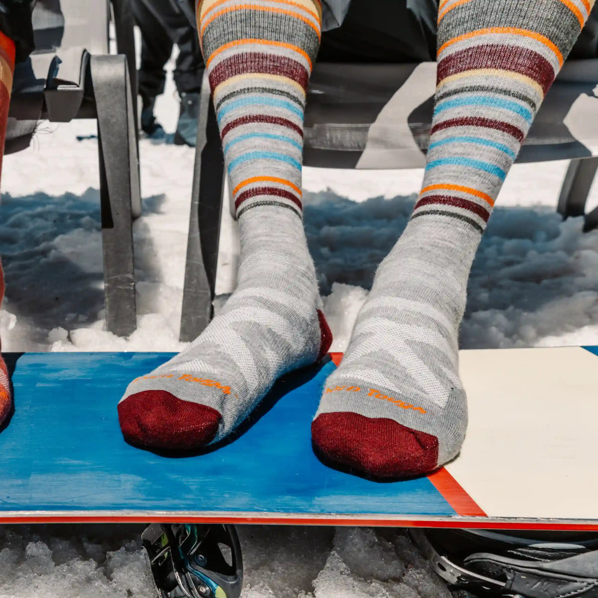 Men's Snowpack Over-the-Calf Midweight Ski & Snowboard Sock - Last Chance