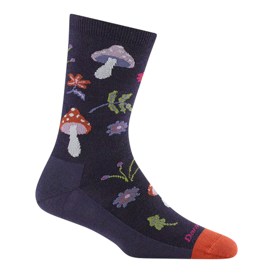 Women's Shroom Bloom Crew Lightweight Lifestyle Socks