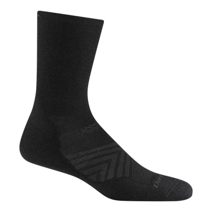 Men's Run Micro Crew Cushioned Ultra-Lightweight Running Socks