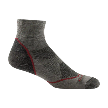 Men's Light Hiker Quarter Lightweight Hiking Socks