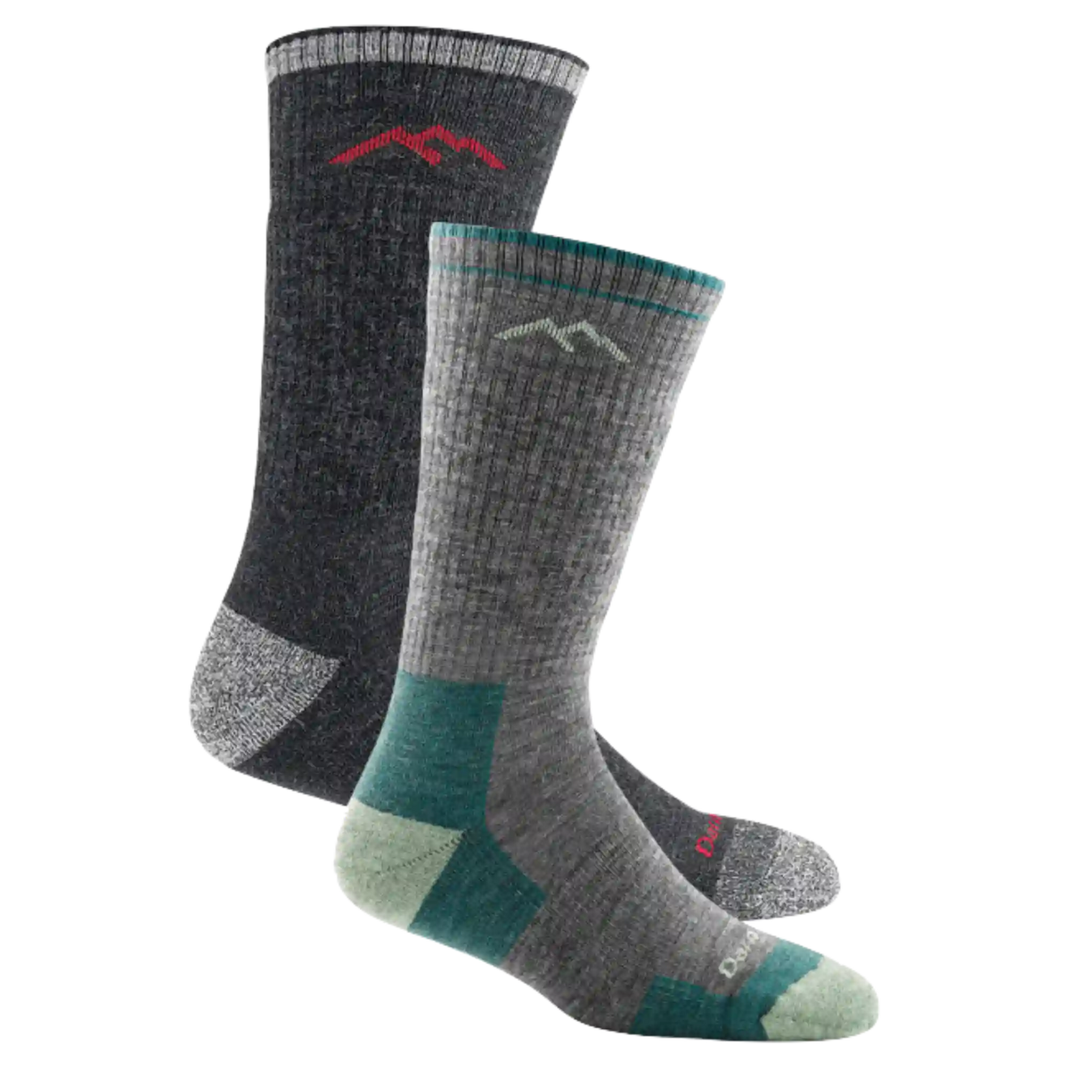 Men's and Women's Hiker Boot Sock 2-Pack Hiking Socks