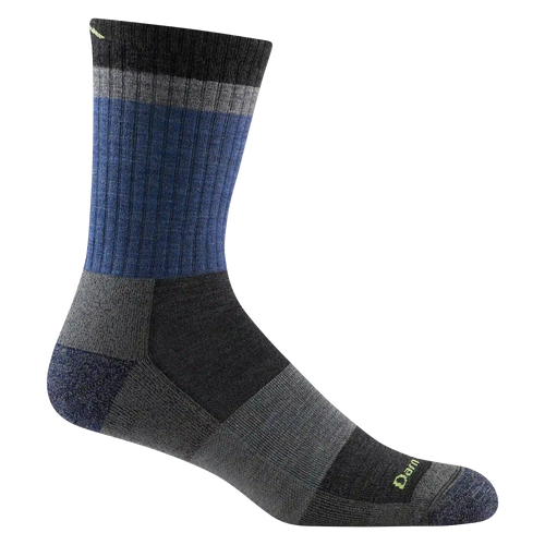 Men's Heady Stripe Micro Crew Lightweight Hiking Socks
