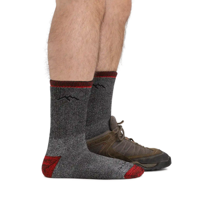 Men's Mountaineering Micro Crew Heavyweight Hiking Socks