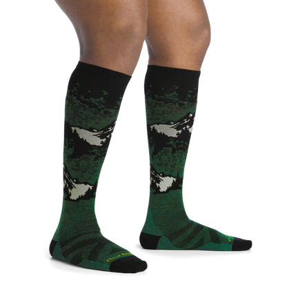 Men's Cold Smoke Over-the-Calf Lightweight Ski & Snowboard Socks