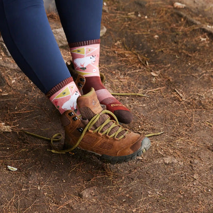 Women's Critter Club Micro Crew Lightweight Hiking Socks