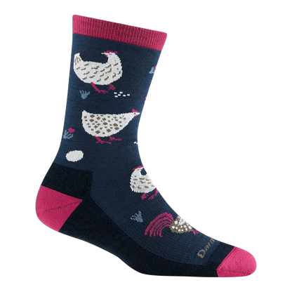 Women's Mother Clucker Crew Lightweight Lifestyle Socks