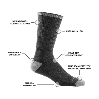 Men's John Henry Boot Midweight Work Socks